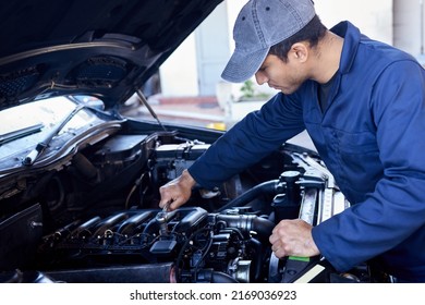 Giving Your Engine Once Over High Stock Photo 2169036923 | Shutterstock