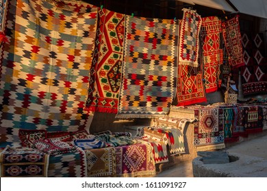 Gjirokaster, Albania is a beautiful UNESCO World Heritage site and is also a place to shop for traditional Albanian carpets locally known as Kilim. These have unique designs from the Ottoman empire.