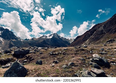 Glacial abrasions along the Mt Salkantay pass trail - Powered by Shutterstock