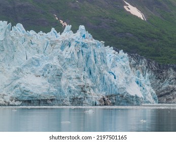 Glacial Ice Flows And Sea Ice In Alaska, USA.