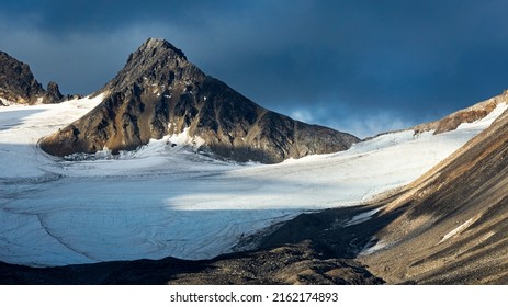 Glacial Landscape Near Magdalena Fjord, Svalbard