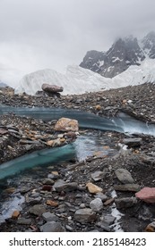 Glacial Stream In Baltoro Glacier, Pakistan