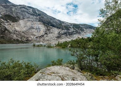 Glacial Striae Of Jostedal Glacier