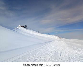 Glacier 3000 In Winter, Switzerland