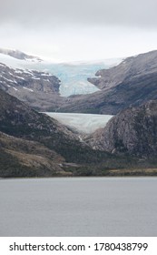 Glacier In Glacier Alley, Patagonia, Southern Chile.