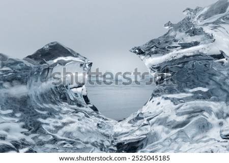 Similar – Ice skating on the Baltic Sea?