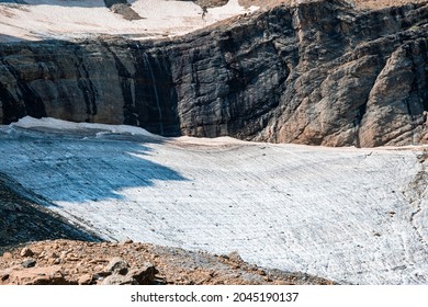 Taillón Glacier, In The French Pyrenees.