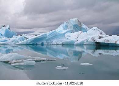 Jökulsárlón Glacier Lagoon In Iceland