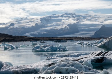 Jökulsárlón Glacier Lagoon In Vatnajökull National Park
