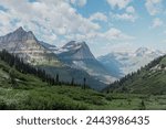 Glacier National Park, Montana USA, Whitefish MT, Waterfalls, Alpine Lake, Mountain Adventure, National Parks of USA, North America, Holidays in North America, Alpine Landscape, Glacier Montana