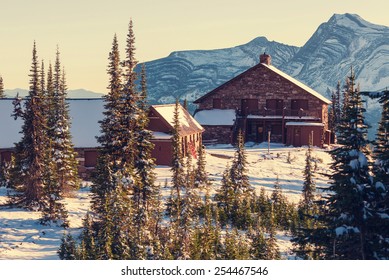 Glacier National Park, Montana. Winter.