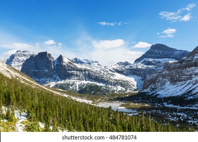 Glacier National Park, Montana. Winter.