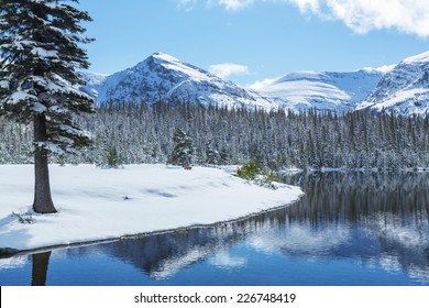 Glacier National Park, Montana.Winter.