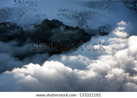 Similar – Image, Stock Photo snow hike Norway Territory