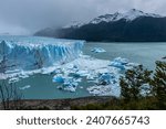 Glacier Perito Moreno. Beautiful landscape in Los Glaciares National Park, El Calafate, Argentina