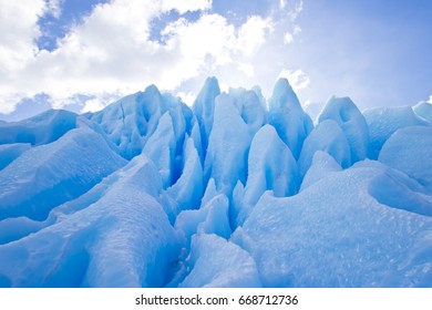 Glacier Photo Detail Blue Artic Antarctica Peaks