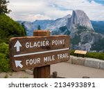Glacier Point in Yosemite National Park, California, USA