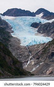Glaciers from a cruise ship in the sea near to Seward, Alaska. - Shutterstock ID 796024429