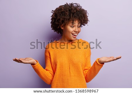 Similar – Image, Stock Photo two hands holding 2 freshly picked pairs of cherries