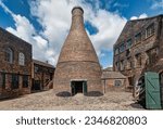 The Gladstone Potteries in Stoke on Trent, Staffordshire, have been turned into a workng museum 