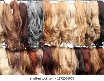 Glam Female Hair Extensions In Different Colors And Styles