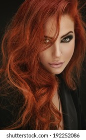 Glamorous Red Hair Women