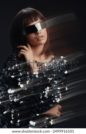 Similar – Image, Stock Photo Simple Girl Woman