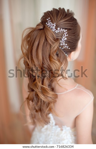 Glamour Lady Portrait Luxury Dress Beautiful Stock Photo Edit Now