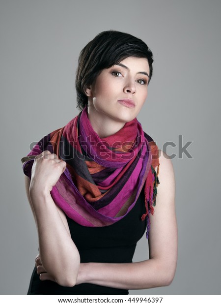 Glamour Portrait Pretty Short Hair Beauty Stock Photo Edit Now