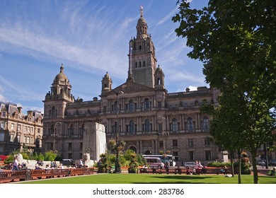 Glasgow City Chambers In George Square