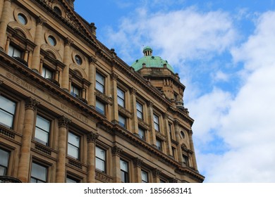 Glasgow, Scotland - 7 June 2020: View From Argyle Street