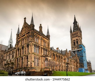 GLASGOW, SCOTLAND - APRIL 03, 2016: Several  Locations Within The University Were Used As A Filming Location For The Popular TV Show, Outlander.