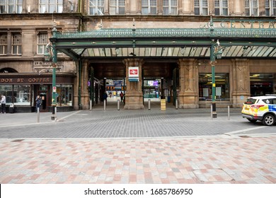 Glasgow, Scotland - March 28th 2020: Glasgow In Lockdown Due To Corona Virus/Covid 19