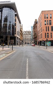 Glasgow, Scotland - March 28th 2020: Glasgow In Lockdown Due To Corona Virus/Covid 19