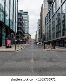 Glasgow, Scotland - March 28th 2020: Glasgow In Lockdown Due To Corona Virus/Covid 19