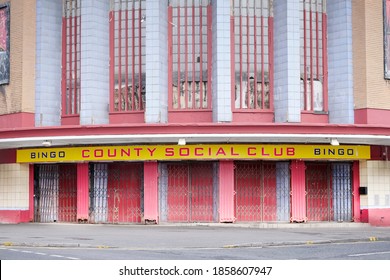 Glasgow, Scotland, UK, November 20th 2020: Social Clubs Closed Due To Covid-19 Restrictions Announced Due Two High Infection Rate