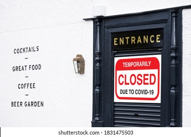 Glasgow, Scotland, UK, October 11th 2020, Central Scotland Pubs And Bars Closed By The Scottish Government Due To Rise In Covid-19 Cases