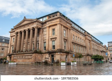 Glasgow, UK - September 4, 2019 - Citation Event Center Housed In The Former Sheriff Court In The Vibrant Merchant City, Glasgow, Scotland 
