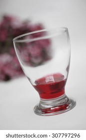 A glass