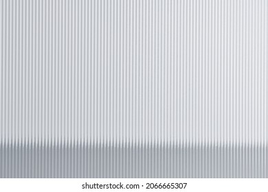 Glass background with reeded pattern - Shutterstock ID 2066665307