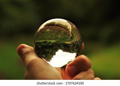 Glass Ball Meji Shrine Japan