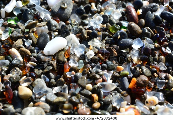 Glass Beach Fort Bragg Northern California Stock Photo Edit