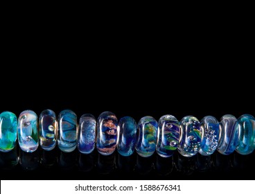 Glass Beads. Murano Glass Work