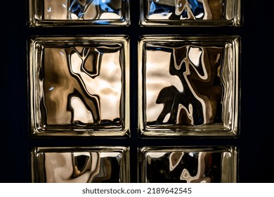 Glass Block Wall,Transparent glass block or tiled mosaic wall for background.Perfect for texture, background, or as a design element. - Powered by Shutterstock