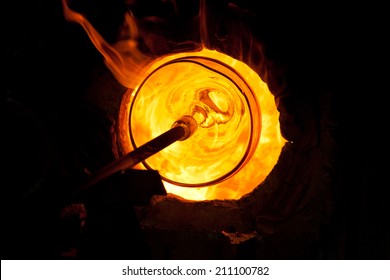 Glass Blowing Process 