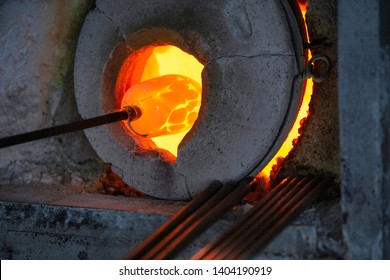 Glass Blowing Process Glass Making Stock Photo 1404190919 | Shutterstock