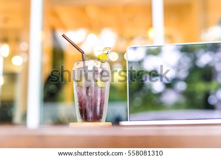 Similar – Infused fruit water cocktails and green vegetable smoothies