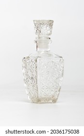 Glass Bottle Shot In Studio
