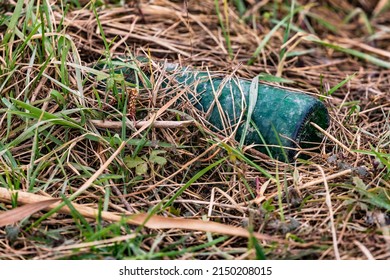 Glass Bottle Thrown Away Field Edge Stock Photo 2150208015 | Shutterstock