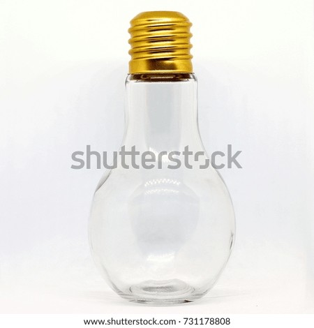 Similar – Image, Stock Photo Honey poured from glass with honey spoon